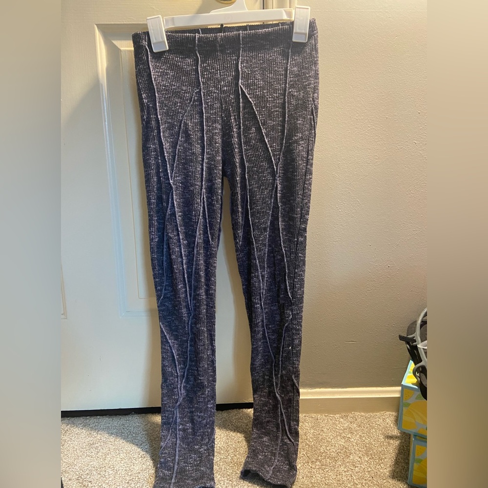 Out from under knit pants